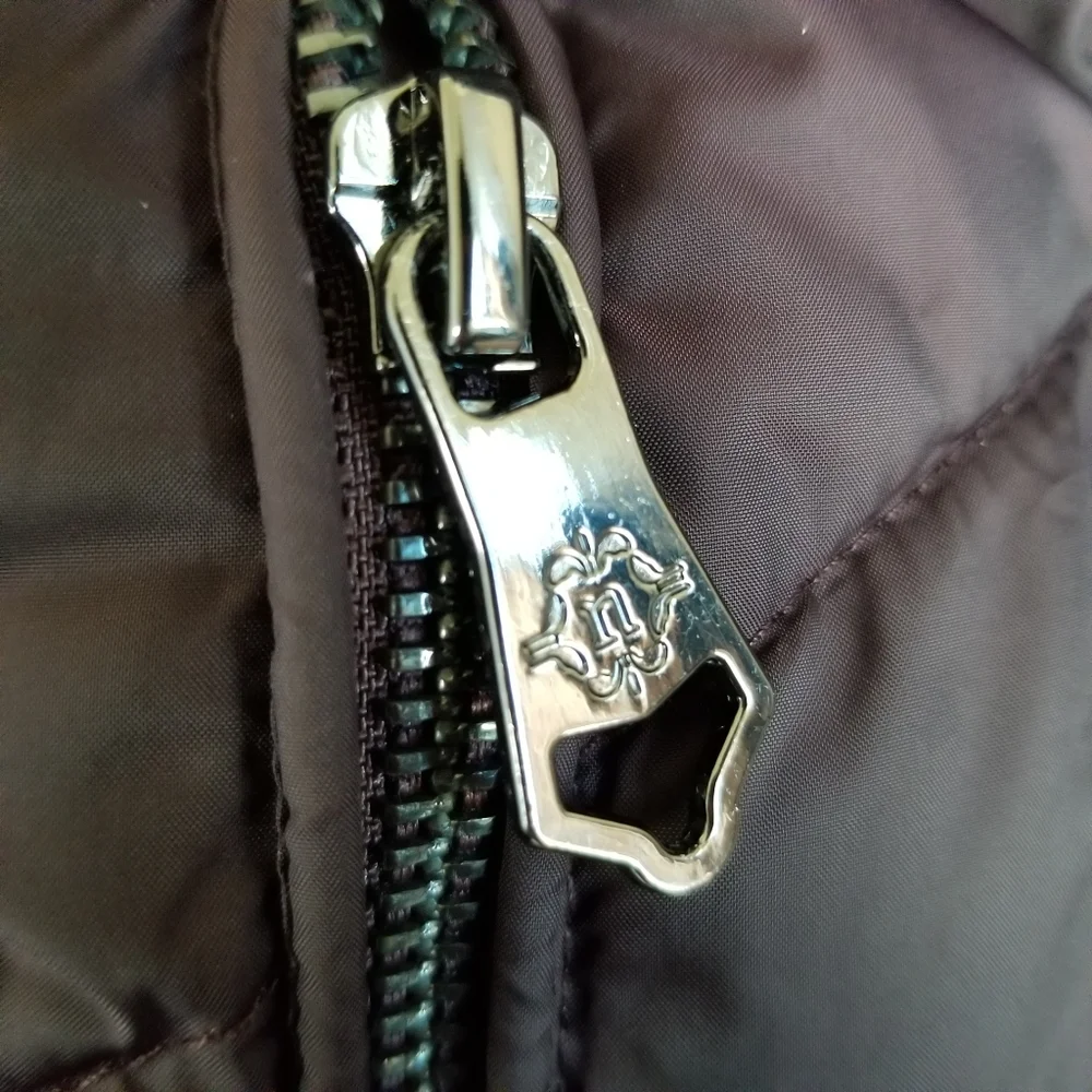 Nanette Lepore Hooded Puffer Coat Belted Size 1X NWT - Picture 10 of 10